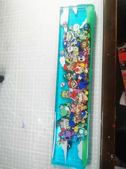 Mario，Keyboard holder, Handmade custom resin hand support, keyboard accessories