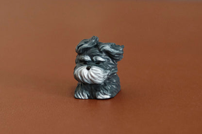 Messy puppy personality keycaps, resin personality keycaps, decorative keycaps