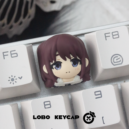 Weeping Girl Band! Theme keycaps, personalized resin mechanical keyboards, artistic keycaps