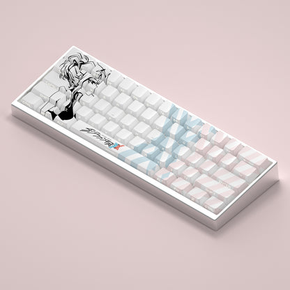 DARLING in the FRANMX.02 keycaps factory height side engraved translucent keycaps PBT side translucent personalized keycaps set