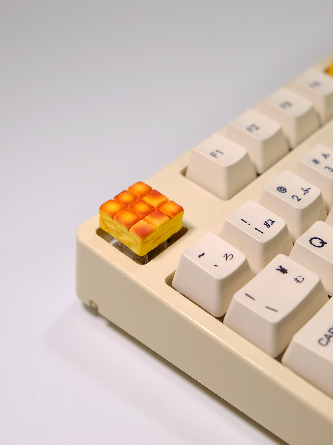 Personalized keycaps, checkered cakes, waffles, handmade three-dimensional keycaps, creative decorative keycaps