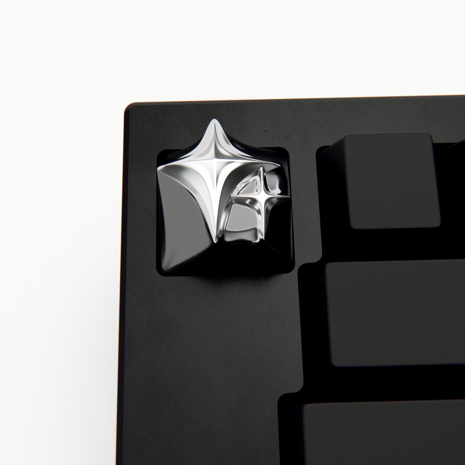Cosmic Era Star Art Personalized Keycaps Customized Metal Keycaps, Mechanical Keyboard Decorative Keycaps