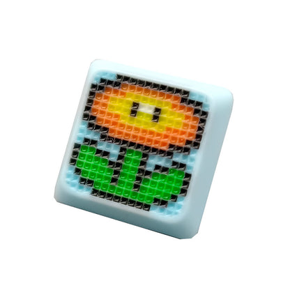 Super Mario, pixel style, adaptable to NuPhy Air switch with highly personalized keycaps. Decorative keycaps