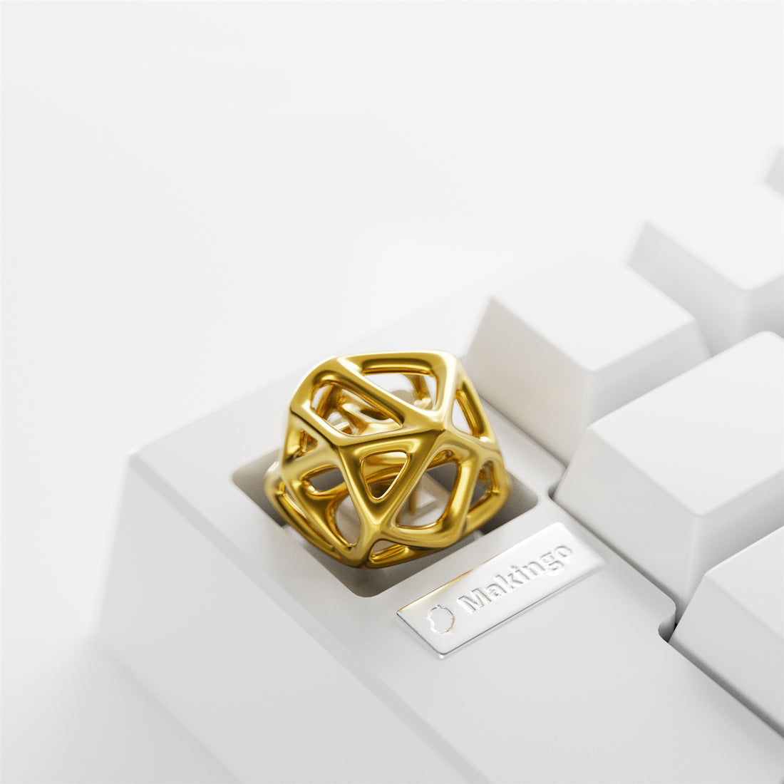 Hollow out personalized keycaps, customized metal aluminum alloy keycaps, single original Esc key