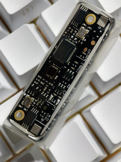 Circuit board keycap, 2.75U right shift key. Personalized keycap, resin encapsulated keycap