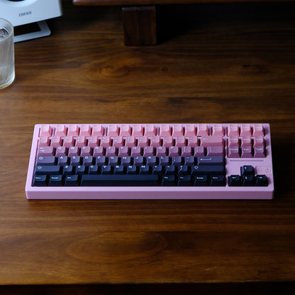 Blackberry Bean Paste Gradient Mechanical Keyboard Keycaps ABS Two Color Customized Original Factory Height Set Keycaps
