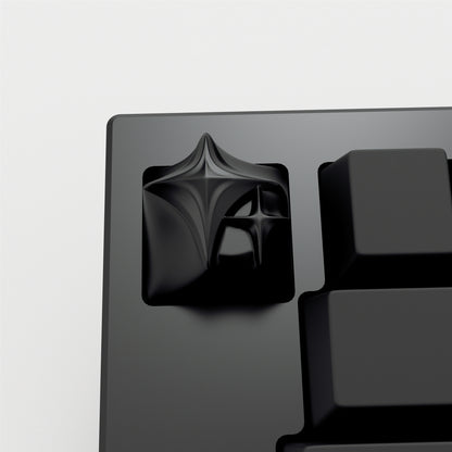 Cosmic Era Star Art Personalized Keycaps Customized Metal Keycaps, Mechanical Keyboard Decorative Keycaps
