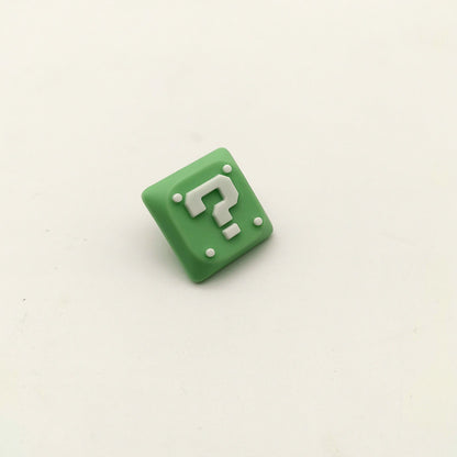 Mario question mark, adapted to the highly personalized keycaps of NuPhy Air switches. Decorative keycaps