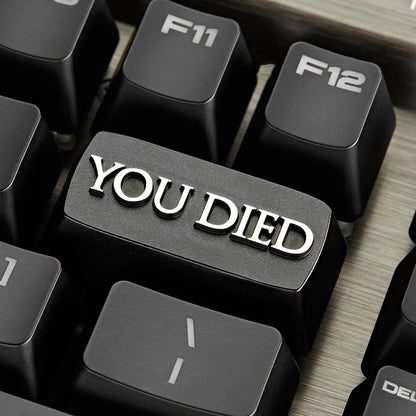 YOUDIED Backspace Key, Metal Anode Personalized Keycap, Decorative Transparent Metal Keycap