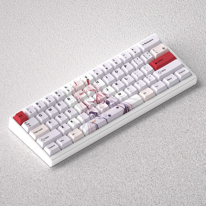 DARLING in the FRANXX 02 Keycap anime Theme Original Height PBT Positive Fit 60 63 64 65 68