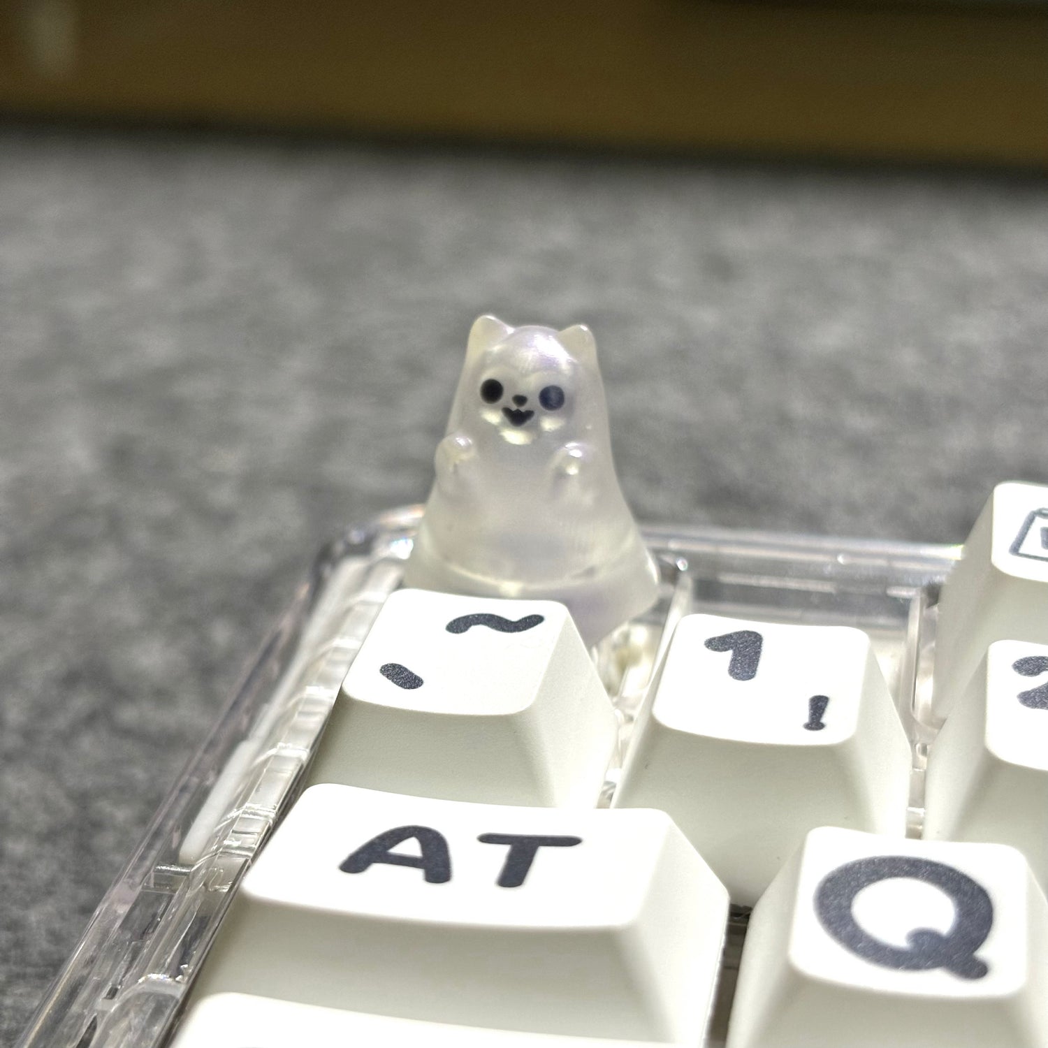 Ghost keycaps, single ESC personalized DIY keycaps, mechanical keyboard keycaps.