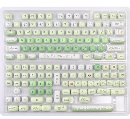 Summer Dessert House MOG Round Heat Sublimation Personalized Set Keycaps
