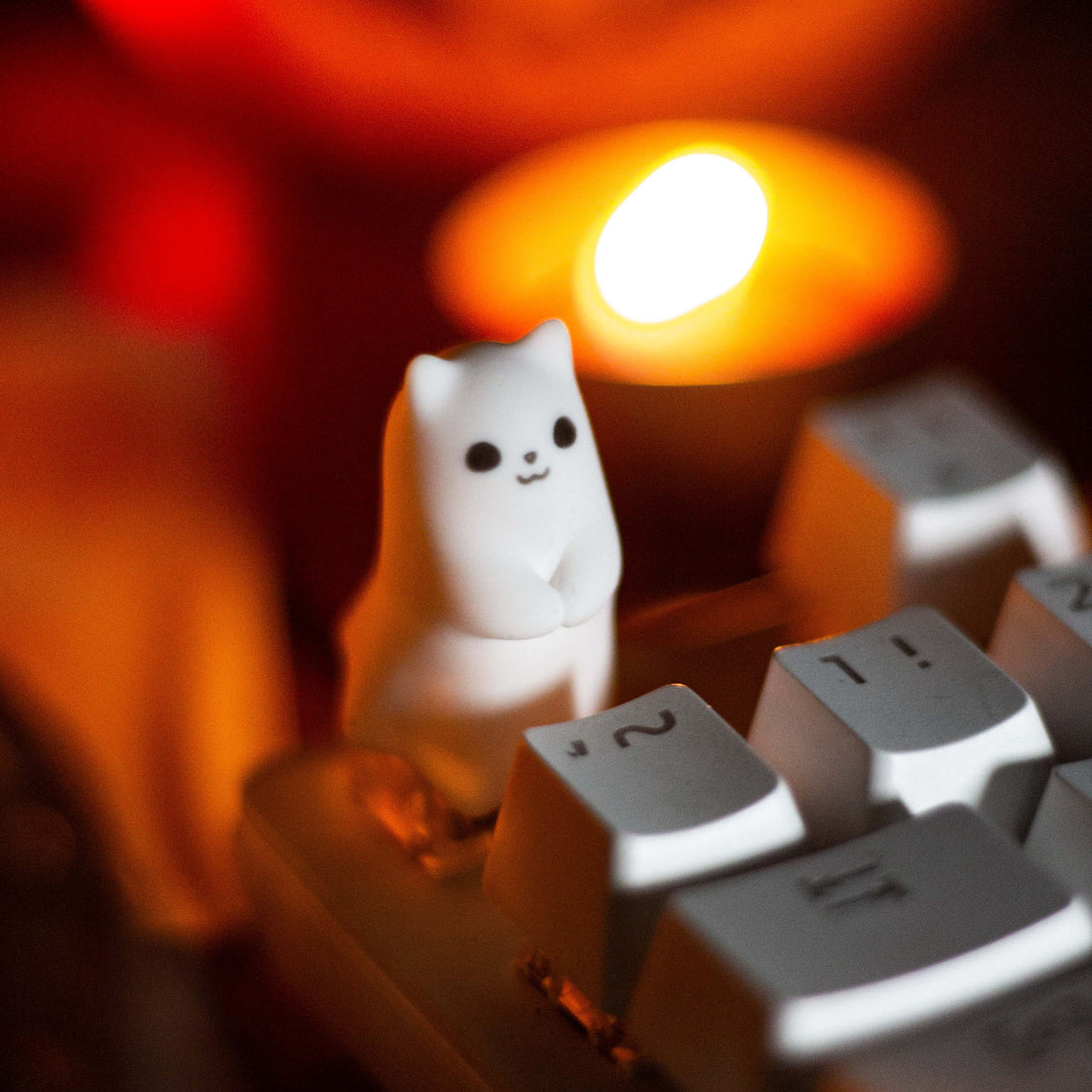 Ghost keycaps, single ESC personalized DIY keycaps, mechanical keyboard keycaps.