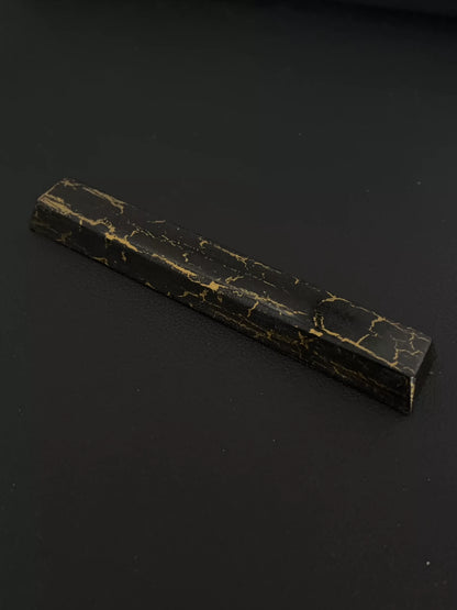 Chinese Lacquer, Lacquer Keycaps · Cracked Gold, Personalized Keycaps, Resin Coated Keycaps, Mechanical Keyboard Decorative Keycaps