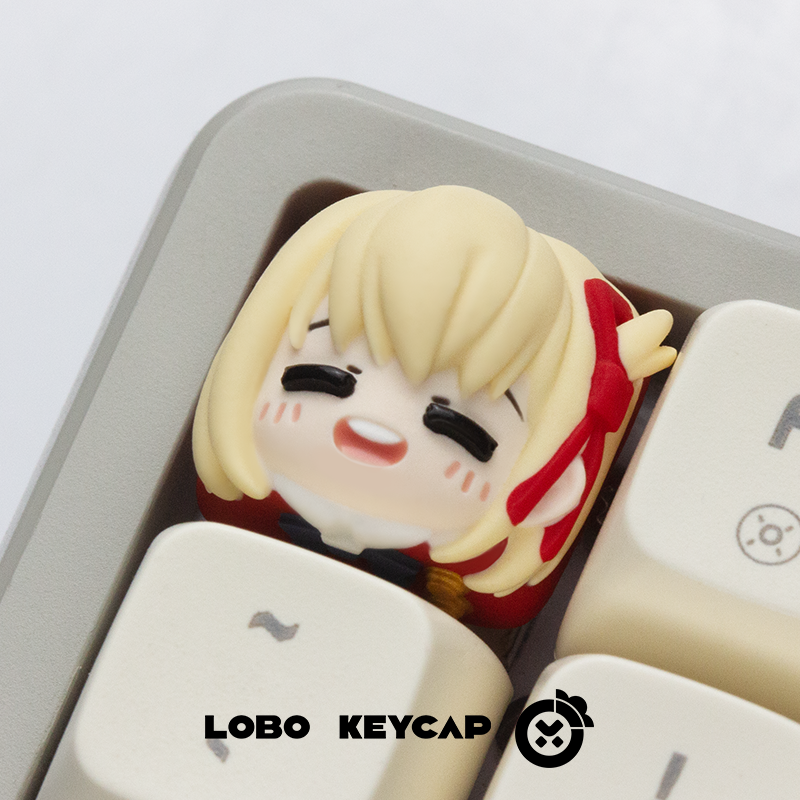 Lycoris Reco！！ にしきぎちさと/Nishikigi Chisato resin keycaps mechanical keyboard keycaps