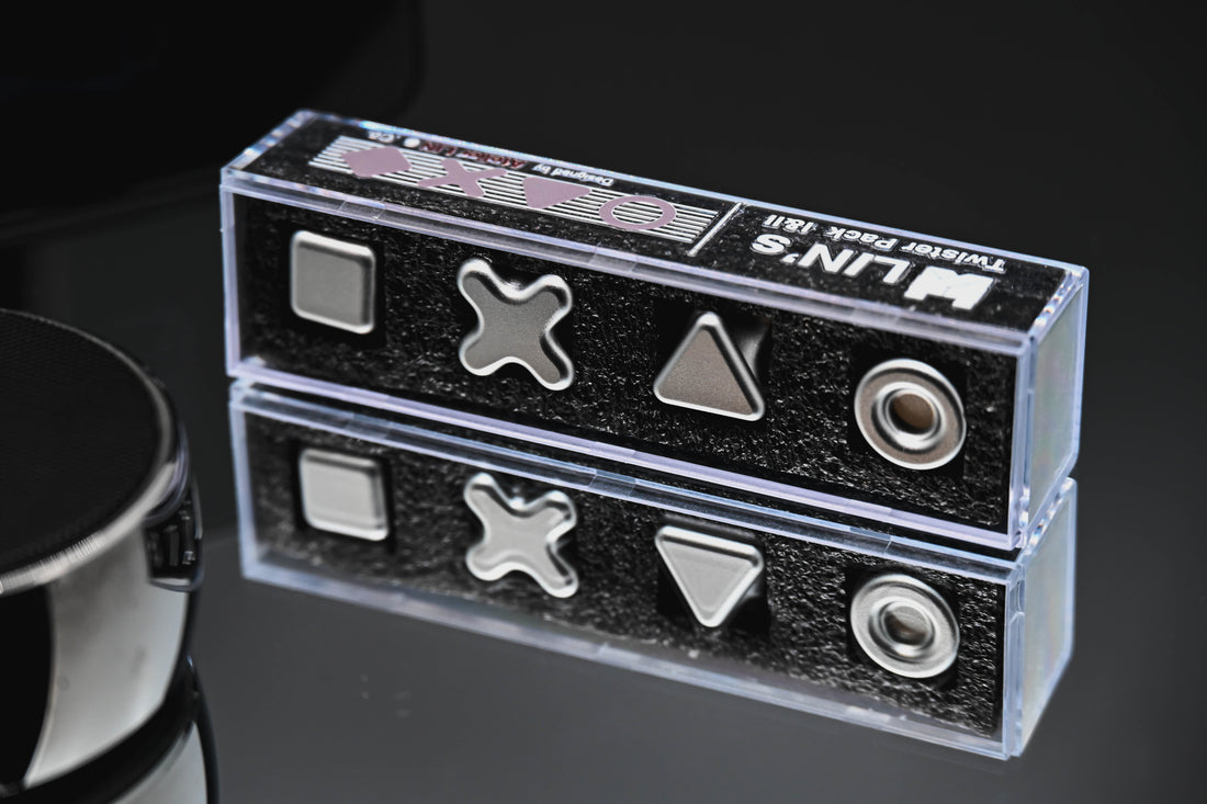 Twisted combination keys, personalized aluminum alloy keycaps, mechanical keyboard decorative keycaps.