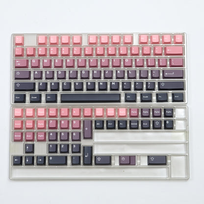 Blackberry Bean Paste Gradient Mechanical Keyboard Keycaps ABS Two Color Customized Original Factory Height Set Keycaps