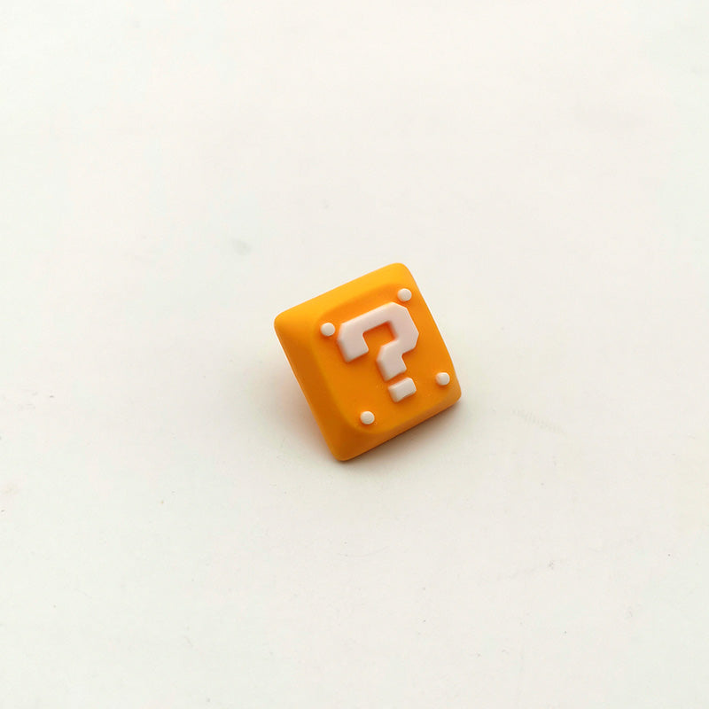 Mario question mark, adapted to the highly personalized keycaps of NuPhy Air switches. Decorative keycaps