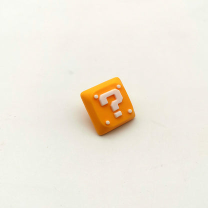 Mario question mark, adapted to the highly personalized keycaps of NuPhy Air switches. Decorative keycaps