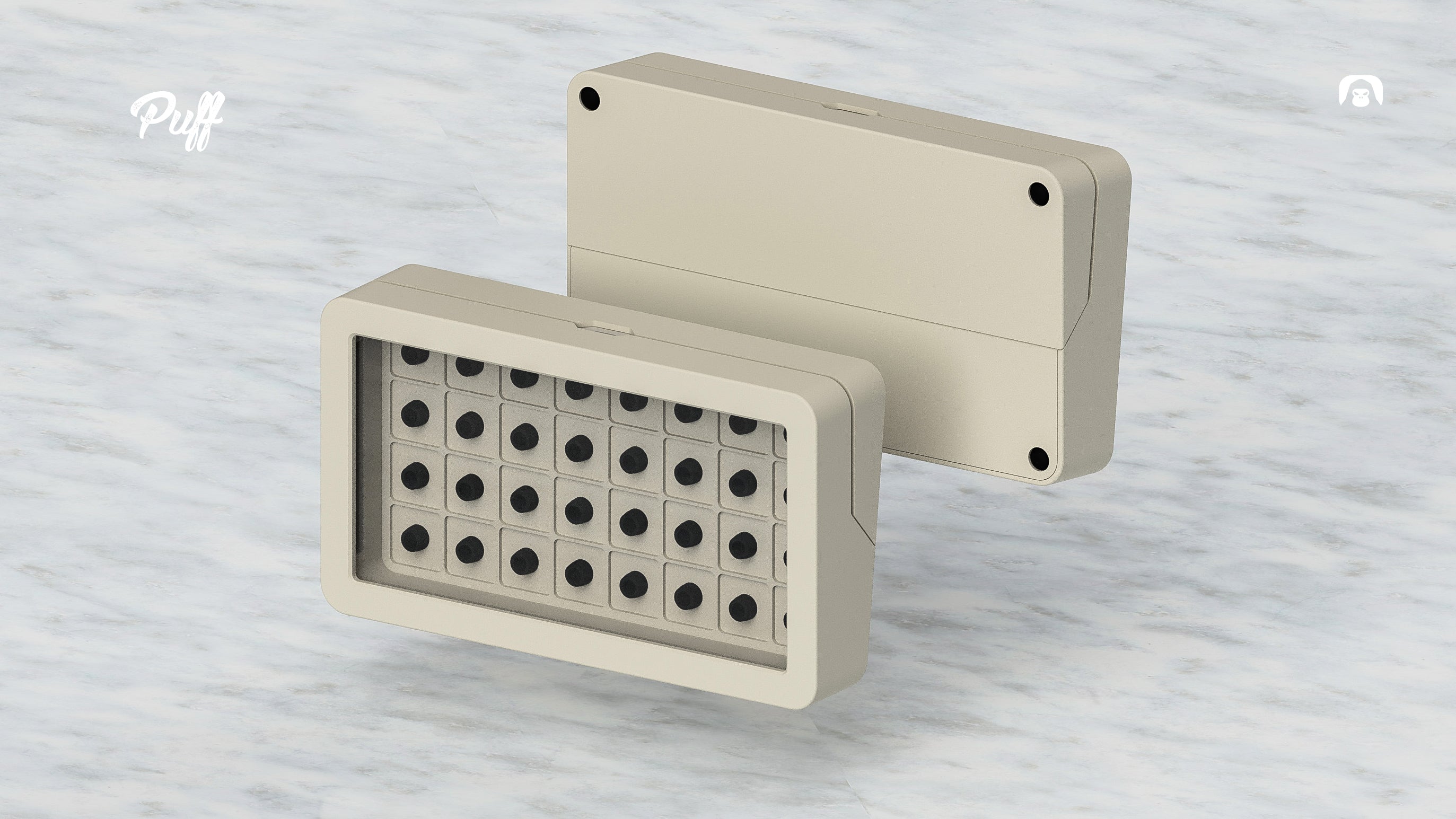 Puff32 keycap box（3D printing）