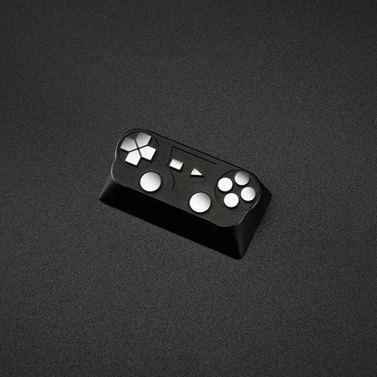 Game console controller, metal anode personalized keycaps, mechanical keyboard decorative metal keycaps