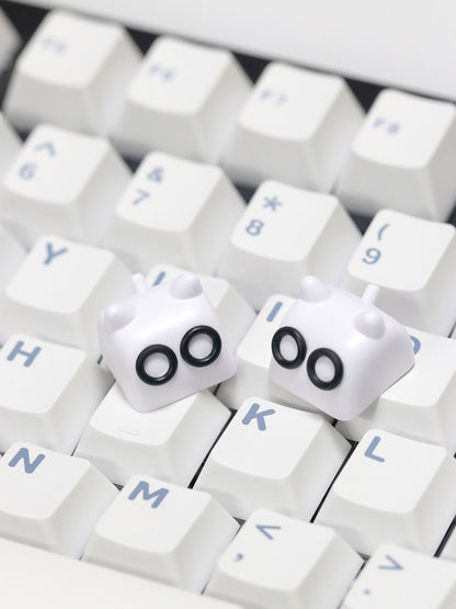 Lord of Mysteries， Cat, multi-color resin personalized keycaps, keyboard decorative keycaps