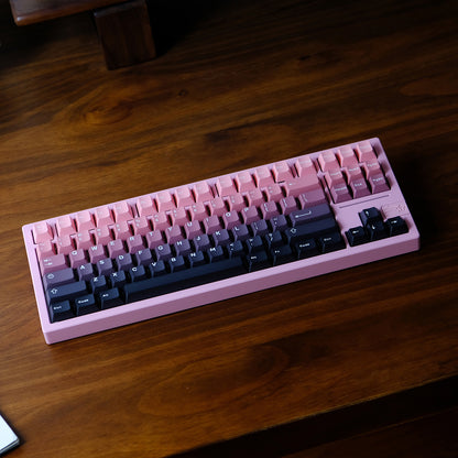 Blackberry Bean Paste Gradient Mechanical Keyboard Keycaps ABS Two Color Customized Original Factory Height Set Keycaps