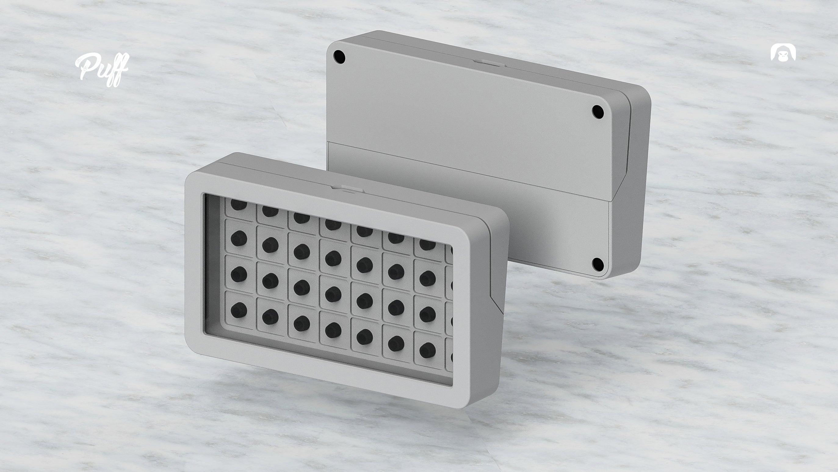 Puff32 keycap box（3D printing）