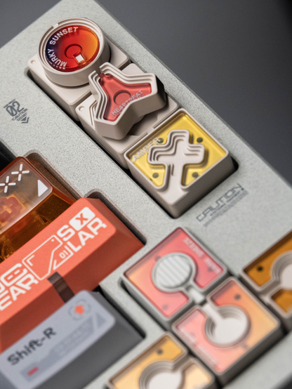 Reflection Rotating Keycaps, Aluminum Alloy Personalized Keycaps, Phase 2