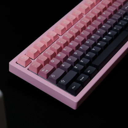 Blackberry Bean Paste Gradient Mechanical Keyboard Keycaps ABS Two Color Customized Original Factory Height Set Keycaps