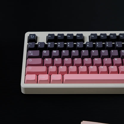 Blackberry Bean Paste Gradient Mechanical Keyboard Keycaps ABS Two Color Customized Original Factory Height Set Keycaps