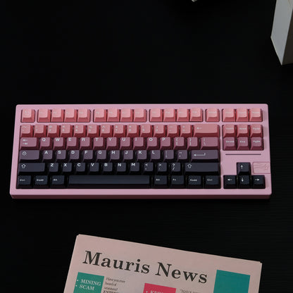 Blackberry Bean Paste Gradient Mechanical Keyboard Keycaps ABS Two Color Customized Original Factory Height Set Keycaps