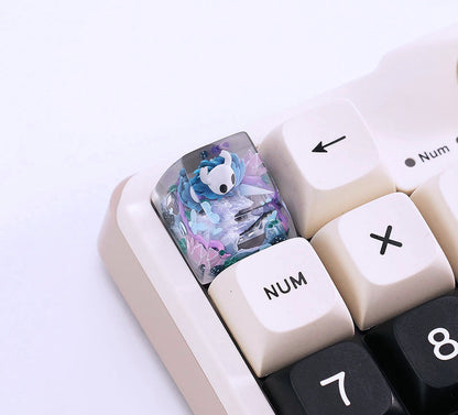 The Hollow Knight, Crystal drops of glue seals, resin personalized keycaps, anime game artisankeycaps