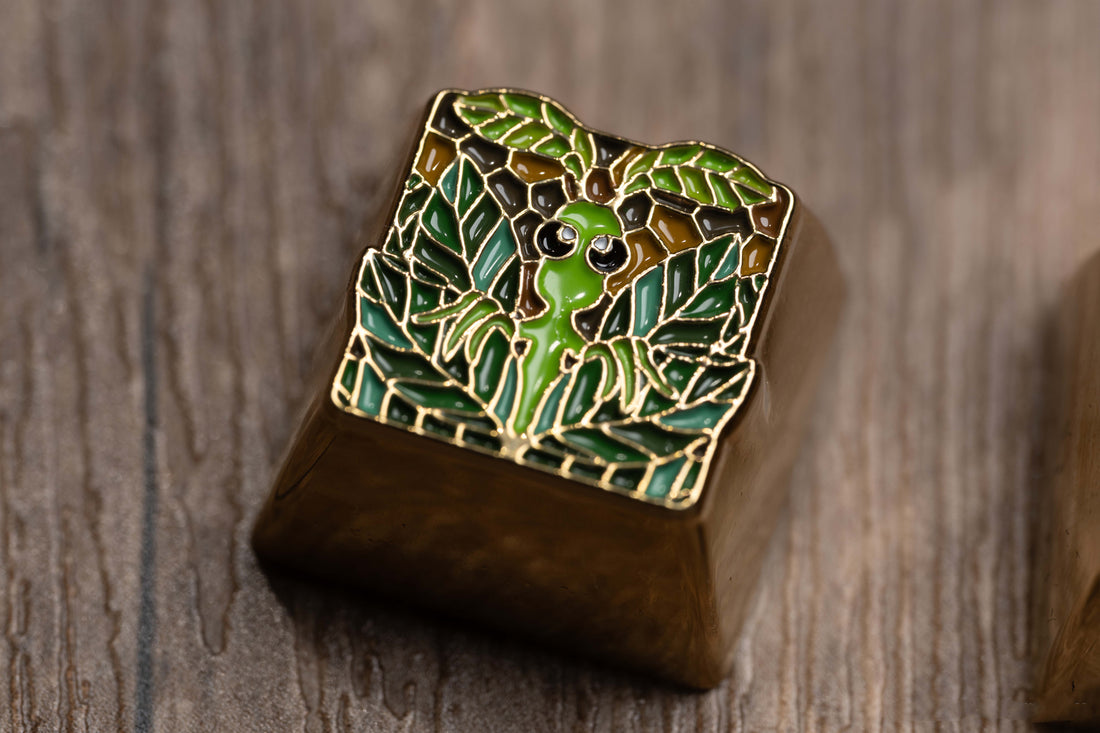 Animali Fantastici e Dove Trovarli, metal+enamel personalized keycaps, mechanical keyboard decorative keycaps (set).