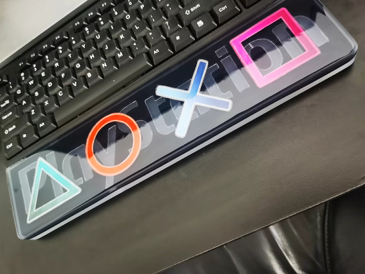 Ps Handle Playstation controller button glow in the dark, keyboard resin handle ...