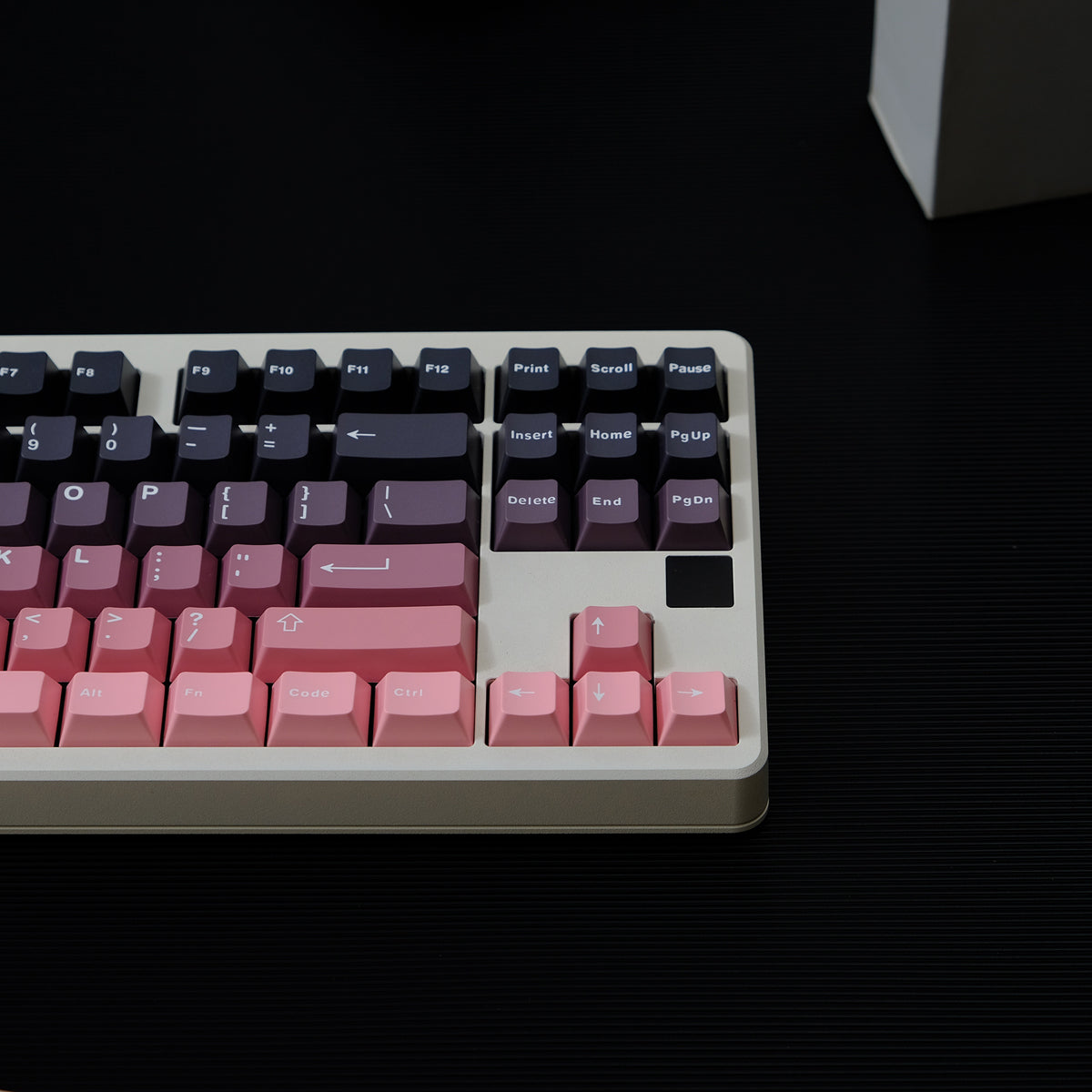 Blackberry Bean Paste Gradient Mechanical Keyboard Keycaps ABS Two Color Customized Original Factory Height Set Keycaps