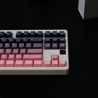 Blackberry Bean Paste Gradient Mechanical Keyboard Keycaps ABS Two Color Customized Original Factory Height Set Keycaps