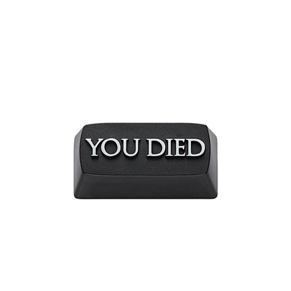 YOUDIED Backspace Key, Metal Anode Personalized Keycap, Decorative Transparent Metal Keycap