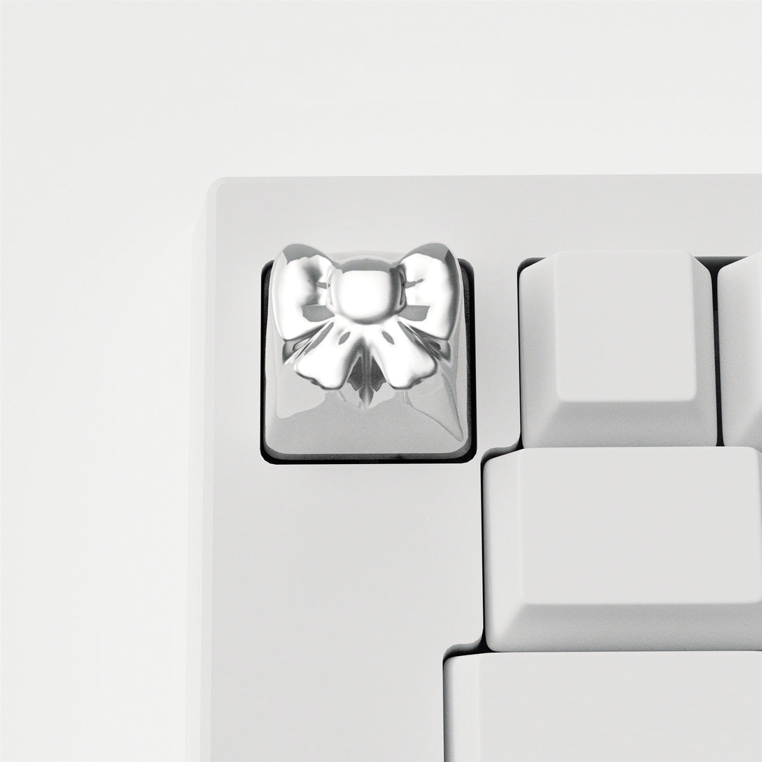 Butterfly Knot Art Personalized Keycap Customization Metal Keycap Original Esc Key