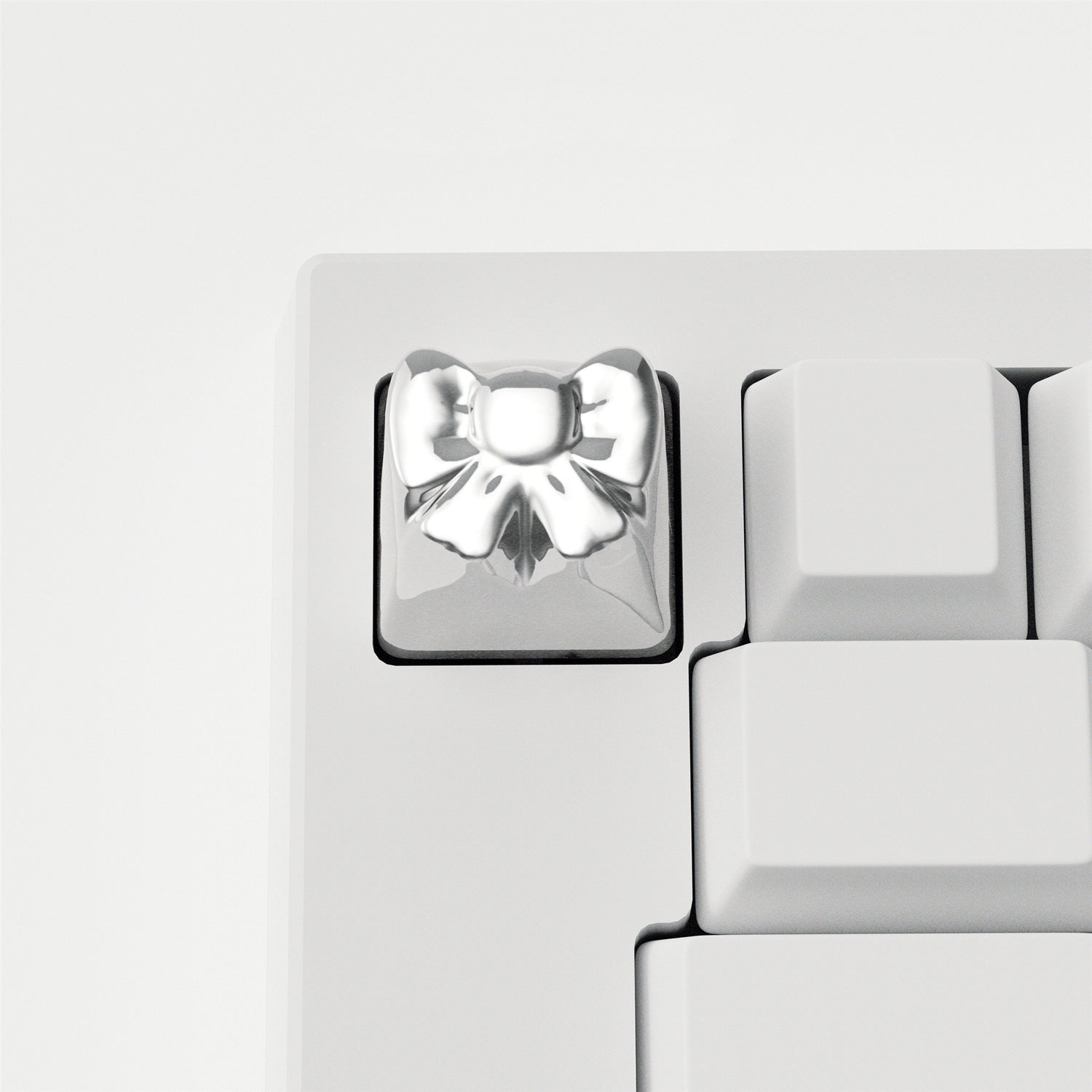 Butterfly Knot Art Personalized Keycap Customization Metal Keycap Original Esc Key