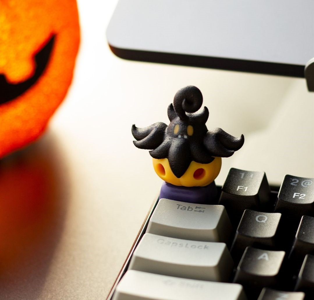Pumpkin Monster, Resin Keycaps, Personalized Decorative Keycaps, Halloween Theme Keycaps