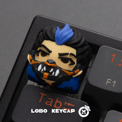 VALORANT keycaps Sage.Phoenix.Omen.Killjoy.artisankeycaps， Resin colored keycaps
