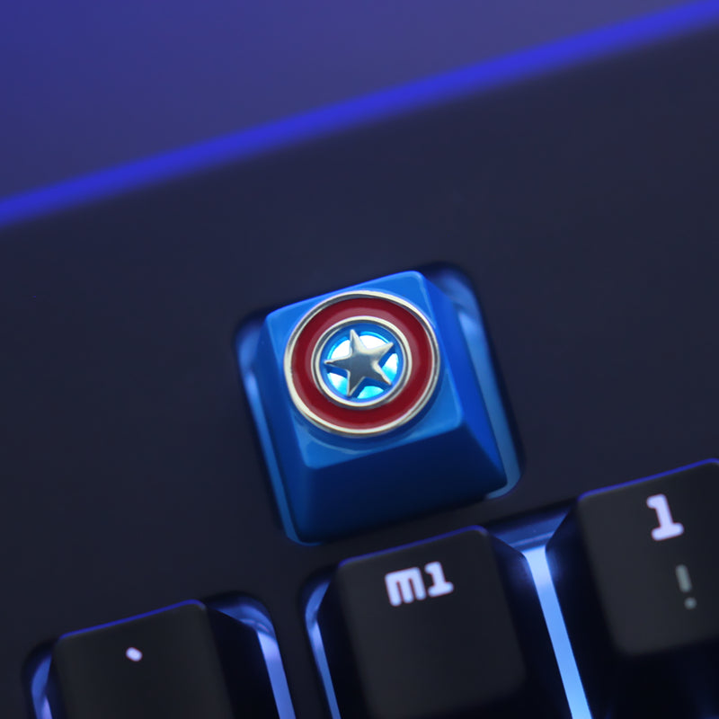 Marvel Cinematic Universe: Avengers, Captain America, Mechanical Keybo ...