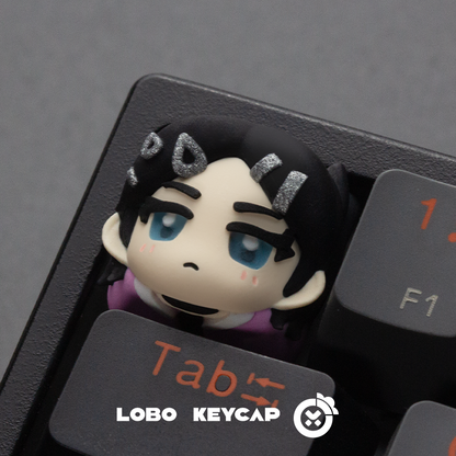 VALORANT keycaps Sage.Phoenix.Omen.Killjoy.artisankeycaps， Resin colored keycaps