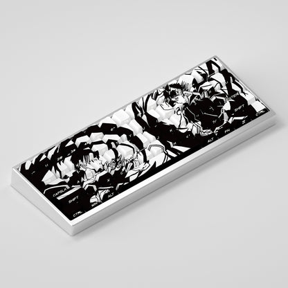 Attack on Titan，Levi Ackerman， Original height PBT side engraving of 130 keycaps set