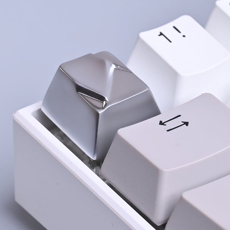 All metal personalized keycaps, original factory height R4, eternal diamond creative keycaps