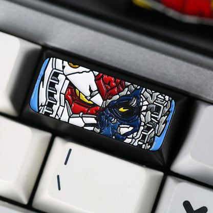 GUNDAM Personalized Keycap Mechanical Keyboard Cap Zinc Alloy Personalized Decorative Keycap