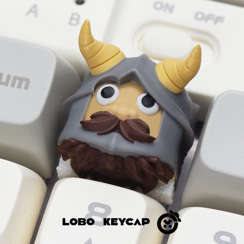Delicious in Dungeon， Series resin colored keycaps.