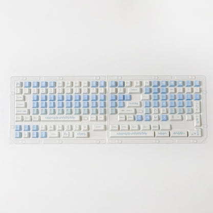 Snow Future Theme Mechanical Keyboard Keycaps PBT Thermal Sublimation Customized Original Factory Set Keycaps