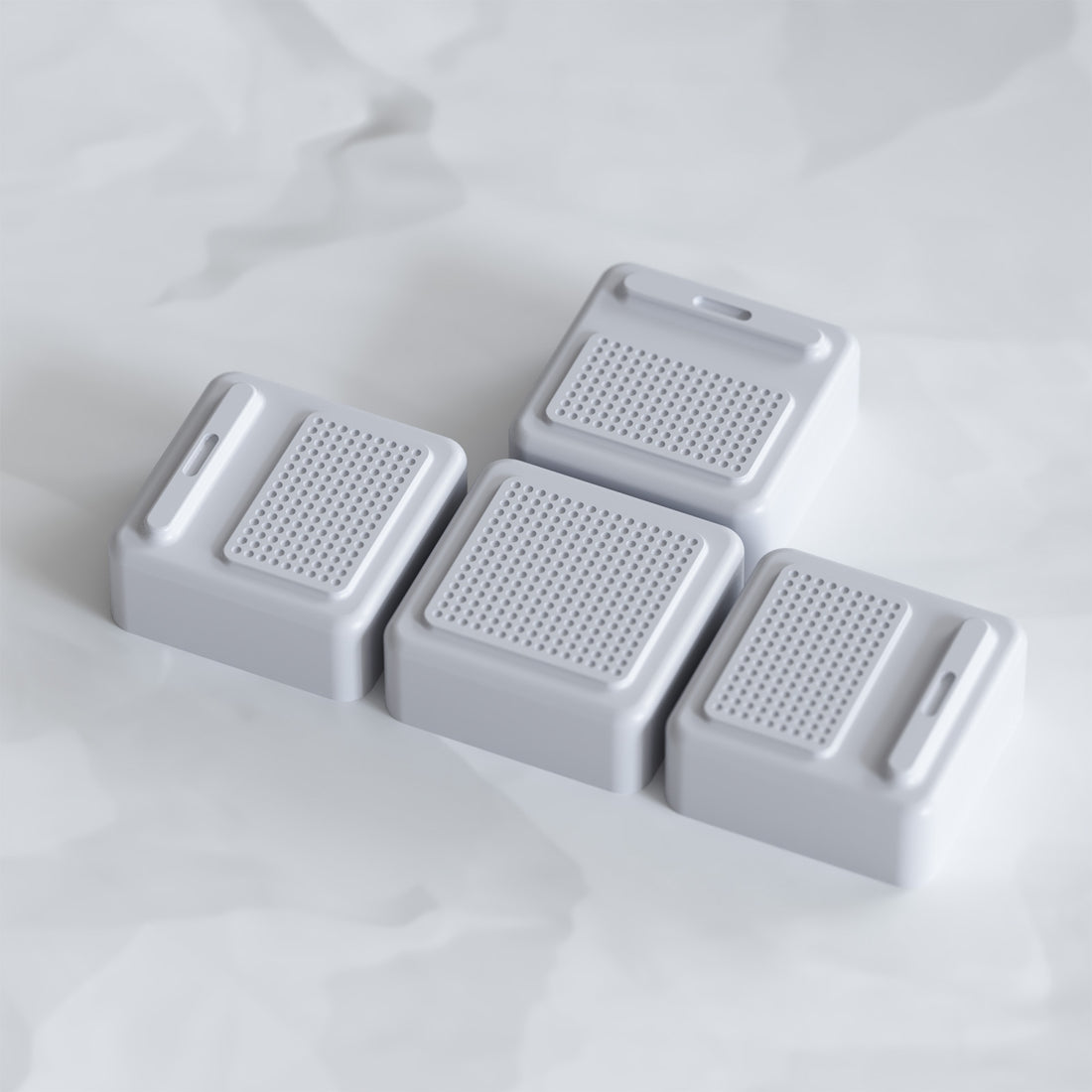 Aluminum alloy customized keycaps, speaker shaped combination directional keys.